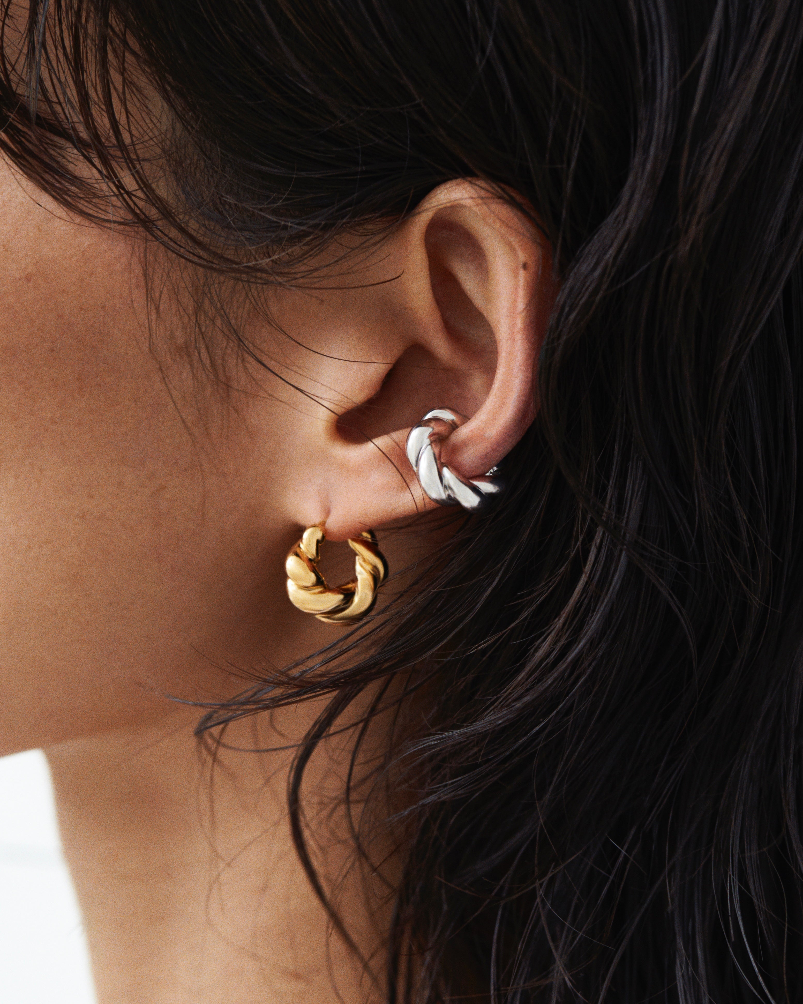 simoe】Conel Cuff S | イヤーカフ シルバー/ゴールド