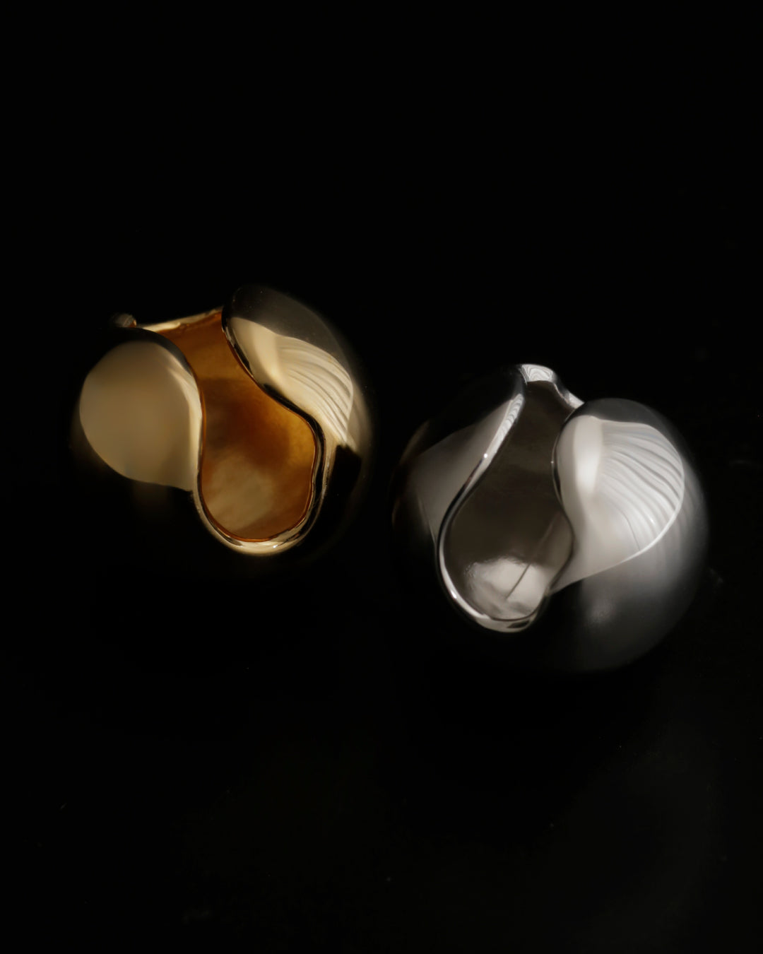 simoe】Kara Cuff M | イヤーカフ シルバー/ゴールド