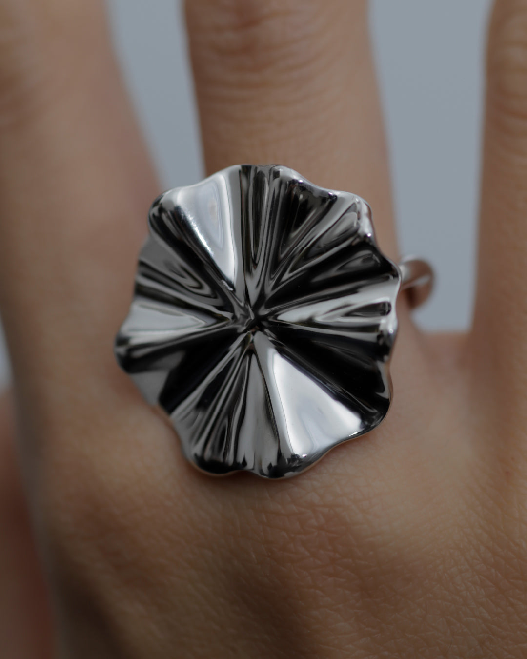 シルバー ティアラスタイルリング Zirconia round ring silver｜cross Jewellia｜金アレ対応・ユニ