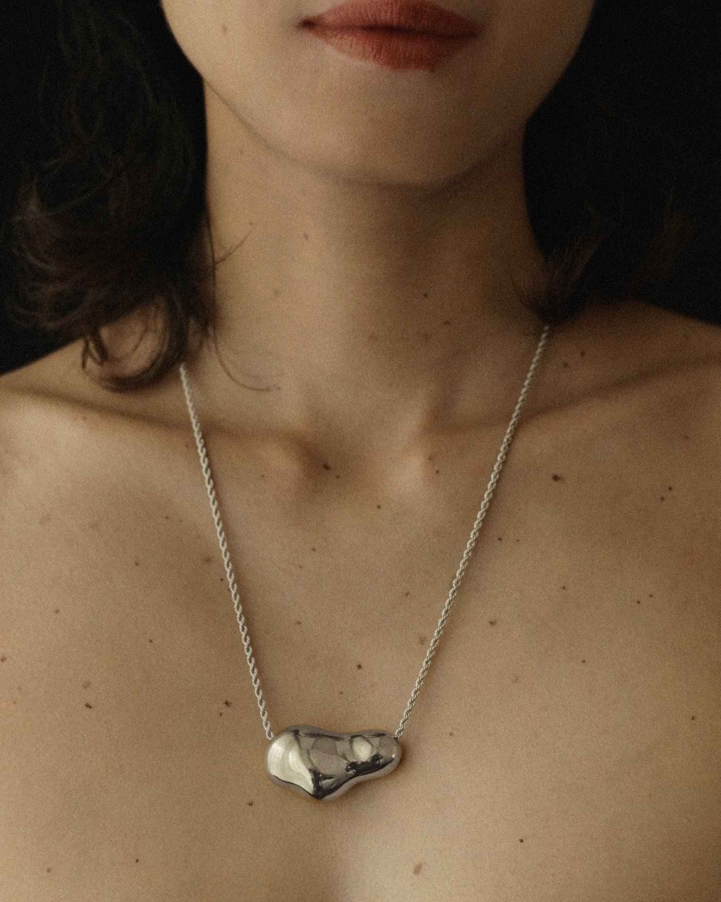 simoe】Kira Necklace 01 / L | ネックレス シルバー/ゴールド